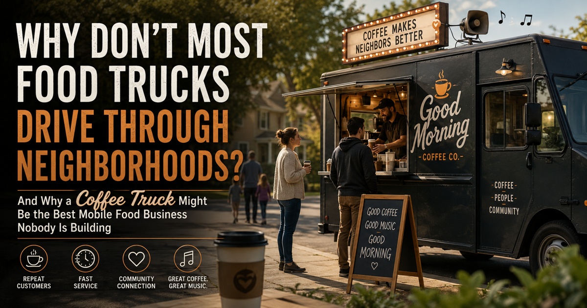 Why Don’t Other Food Trucks Drive Through Neighborhoods Playing Music?